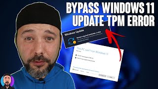 Bypass Windows 11 Update TPM Error  Take ownership of dll Files [upl. by Aneger]