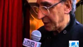 Sanremo Battiato quotAlieno ma mi divertoquot [upl. by Sitof]