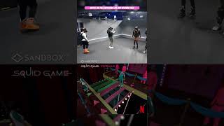 Squid Game Sandbox VR experience sandboxvr virtualreality squidgame [upl. by Adest]