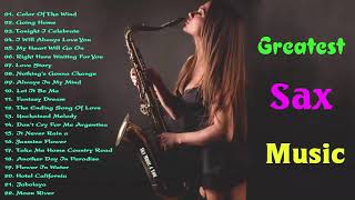 2 horas maior saxofone amor canções instrumental 🎷Música relaxante SAX romântica bonita [upl. by Eytteb]