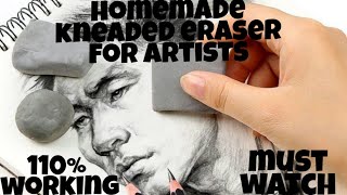 How to make a KNEADED ERASER  DIY [upl. by Saxet]