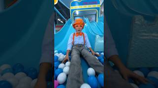 Kid Blippi Learns Colors at the Indoor Playground blippi shorts [upl. by Niak456]