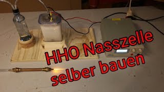 DIY HHO Nasszelle selber bauen  Wasserstoffzelle tunen  Subtitled [upl. by Melinde]