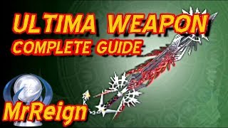 Kingdom Hearts 3  Complete Ultima Weapon Guide  Orichalcum All materials  Flan Games amp Omega [upl. by Nilauqcaj748]