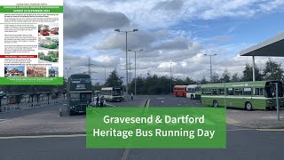 Gravesend and Dartford Heritage Bus Running Day [upl. by Issiah]