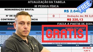 Planilha OFICIAL do Imposto de Renda 2024 GRÁTIS [upl. by Channing264]