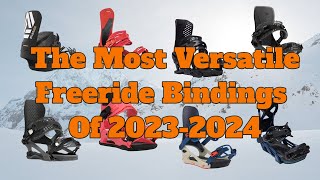 The Top 5 All Mountain Freeride Snowboard Bindings of 20232024 [upl. by Oahc]