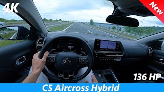 Citroen C5 Aircross 2024 POV Test drive 4K 12 PureTech 136 HP EDCS6 48V Mild Hybrid [upl. by June488]