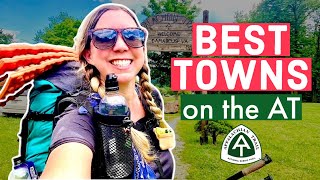 My Top 10 BEST Towns on the Appalachian Trail My favorites [upl. by Allit]