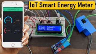 IoT Based Smart Electricity Energy Meter using ESP32 amp Blynk Application [upl. by Revkah202]