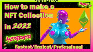 🌟 How to make an NFT collection in 2022  pt4 Metadata [upl. by Atsirhcal]