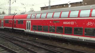 Mitfahrt zum Überseehafen Rostock mit Regio RostockLutherstadt Wittenberg [upl. by Ahsyen]