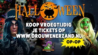 Scary Halloween bij Drouwenerzand Attractiepark [upl. by Nelag]