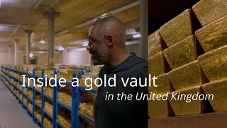 Inside the Bank of Englands gold vaults [upl. by Lesslie]