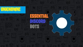 🤖4 BEST Unknown Discord Bots You Need  Power Up Your Discord Server [upl. by Annaoi]