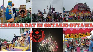 Canada day  How we celebrated Canada day in Ottawa Ontario [upl. by Towne]