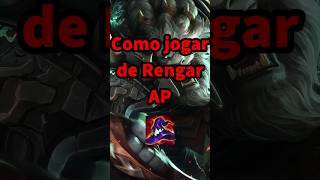 Como jogar de rengar AP leagueoflegends wildrift fyp [upl. by Ramal]