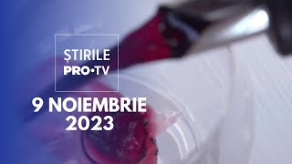 Știrile PRO TV  9 Noiembrie 2023 [upl. by Dionne]