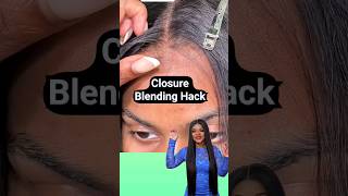 Blend Your Widows Peak Like a Pro with Glueless Closure ❤️ [upl. by Seligman]