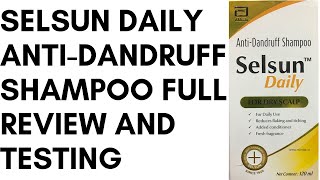 NEW LAUNCHED SELSUN DAILY SHAMPOO FULL REVIEW BEST ANTI DANDRUFF SHAMPOO [upl. by Jarrell]