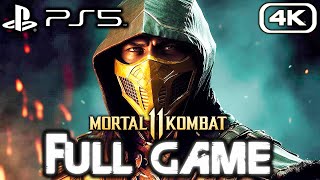 MORTAL KOMBAT 11 PS5 Gameplay Walkthrough STORY FULL GAME 4K 60FPS No Commentary [upl. by Otrebmal956]