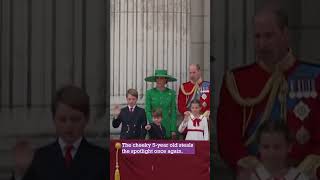 Prince Louis Steals The Show At Trooping The Colour 👑 [upl. by Jempty]