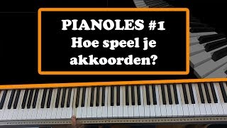 Pianotip 1 Zo kun je akkoorden leren spelen op piano [upl. by Crosley]