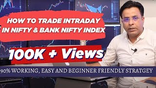 Price Action Intraday Trading Strategy for Nifty amp Bank Nifty Index 90 Accuracy Beginner Friendly [upl. by Aneekal]