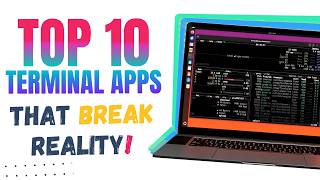 Top 10 INSANE Linux Terminal Applications You Should Be Using Command Line Sorcery [upl. by Teevens]