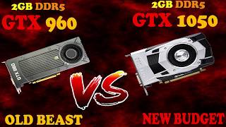 GTX 1050 2GB vs GTX 960 2GB  TEST IN 10 GAMES  BENCHMARK [upl. by Nyrad]