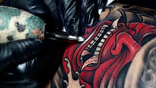 Samurai Tattoo Time Lapse [upl. by Magdalena569]