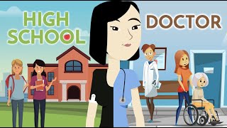 High School to Doctor  PhysicianSurgeon Training Overview 👩‍⚕️👨‍⚕️ [upl. by Corbie]