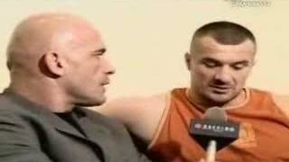 Bas Rutten interview Mirko Crocop [upl. by Ierdna392]