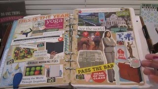 Updated A5 Filofax SetUp March 2016 [upl. by Kerr708]