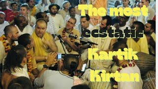 Aindra Prabhu  The most ecstatic Kirtan in ISKCON Vrindavan [upl. by Darrej]