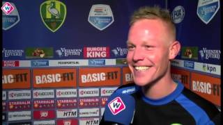 Tom Beugelsdijk na ADO Den Haag  SC Cambuur [upl. by Auqenat]