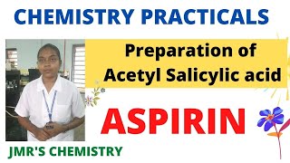 Preparation of Aspirin or Acetyl Salicylic Acid [upl. by Friedly]