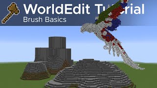 WorldEdit Guide 6  Beginning with Brushes [upl. by Euqimod485]