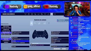 CONFIGURACIÓN  SENSIBILIDAD FORTNITE OF DE THE GREFG MANDO PS4PS5 [upl. by Essenaj111]