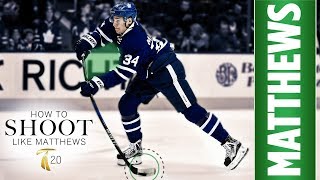 How to Shoot Like Auston Matthews  Shot Breakdown [upl. by Loresz]