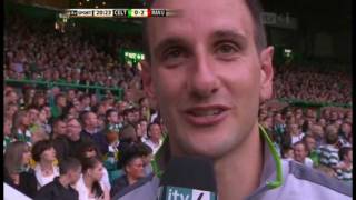 Celtic Legends v Manchester United Legends part 1 [upl. by Kralc]