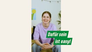 Dafür sein ist easy 🗳 [upl. by Orgalim610]