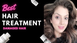 Best Hair Treatment For Dry Frizzy Damaged Hair I Review of Olaplex products I K18 Mask ampMinimalist [upl. by Ecerehs724]