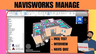 01 Navisworks MCQ  Navisworks Interview Question  Revit Interview [upl. by Alegnaed271]