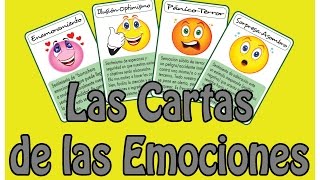 Las Cartas de las Emociones juegodinámica para aprender inteligencia emocional [upl. by Esenej]