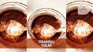 Tiramisu Yulaf 🤍  Pratik Tarifler [upl. by Pontias]