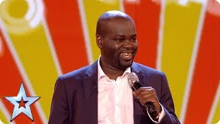 Daliso Chaponda gives us the Grand Final giggles  Grand Final  Britain’s Got Talent 2017 [upl. by Enra]