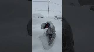 Gulmarg Heavy snowfall 🤍shorts heavysnowfall gulmarg [upl. by Junina]