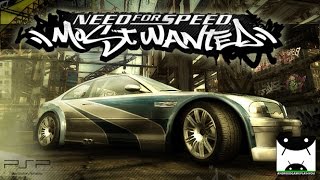 Need for Speed Most Wanted PPSSPP Emulator Android GamePlay [upl. by Eyllom]