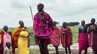 The Maasai Dance Maasai People [upl. by Nerland103]